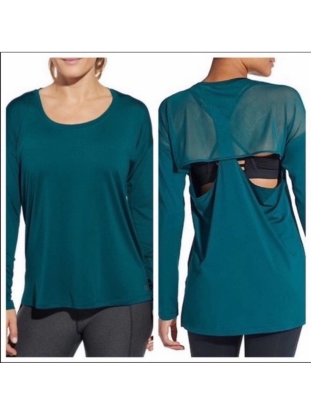 Calia by Carrie Underwood Move Mesh Top Size M